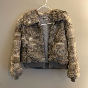 Split End Ltd. Faux Fur Jacket